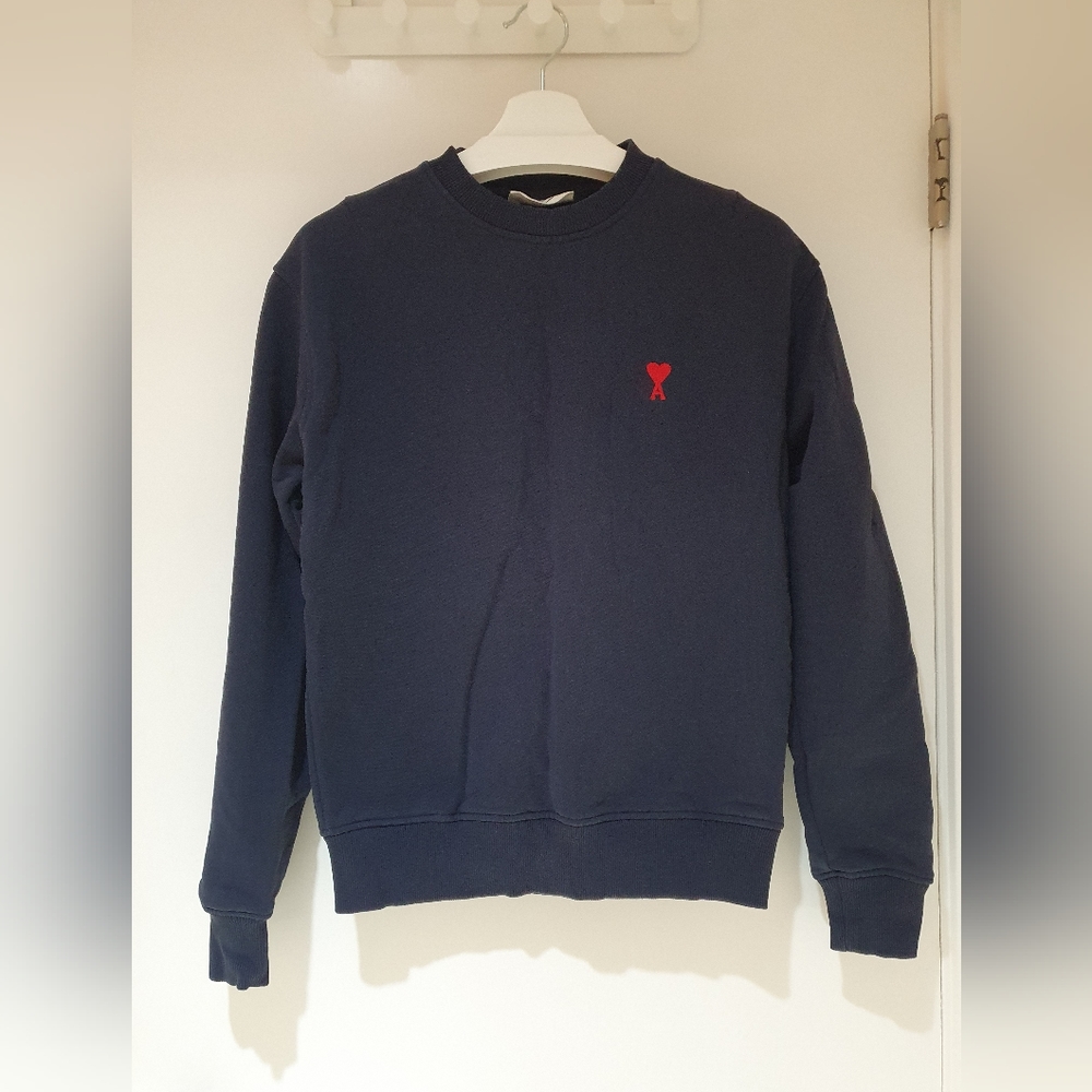 Ami navy sweatshirt (small)